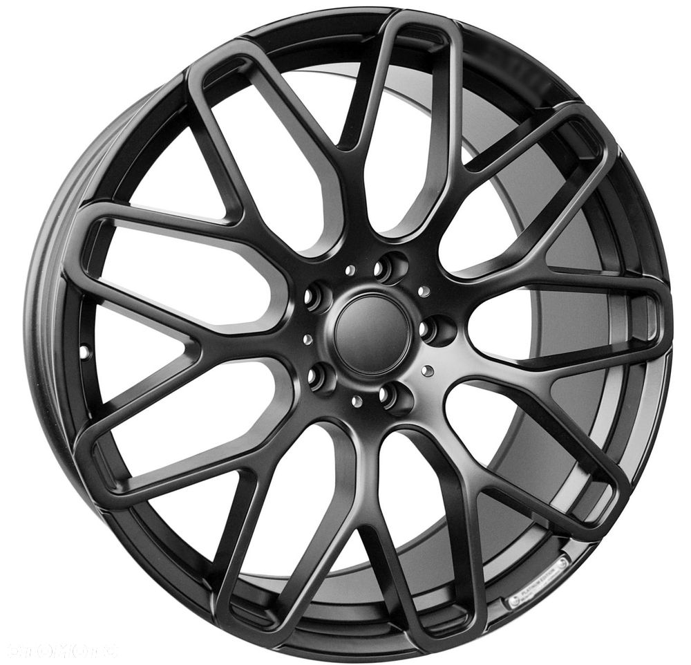 967 CZARNE NOWE WZMOCNIONE ALUFELGI 22 5x130 MERCEDES G KLASA - 1