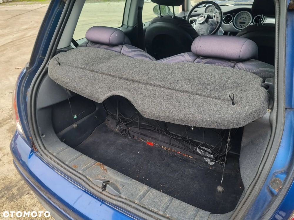 MINI COOPER ONE I 01-06 2001 r. 3D półka tylna bagażnika * - 3