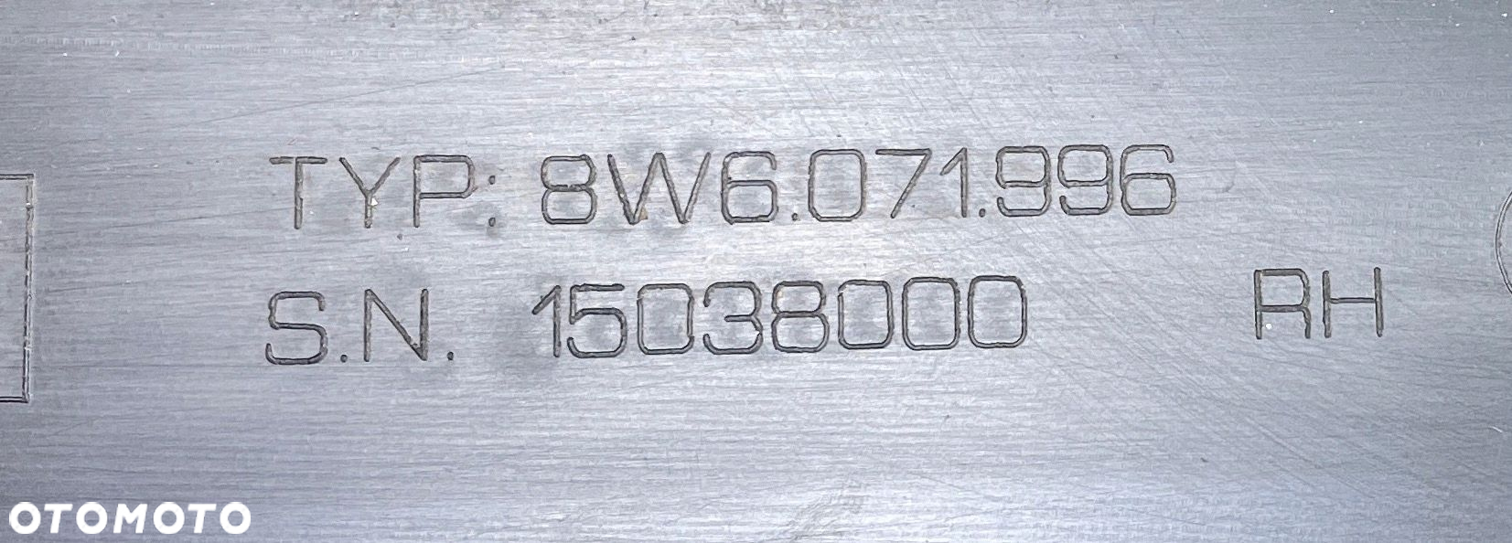 ^ AUDI A5 II F5 16- LISTWA PROGOWA PRAWA 8W6071996 - 4