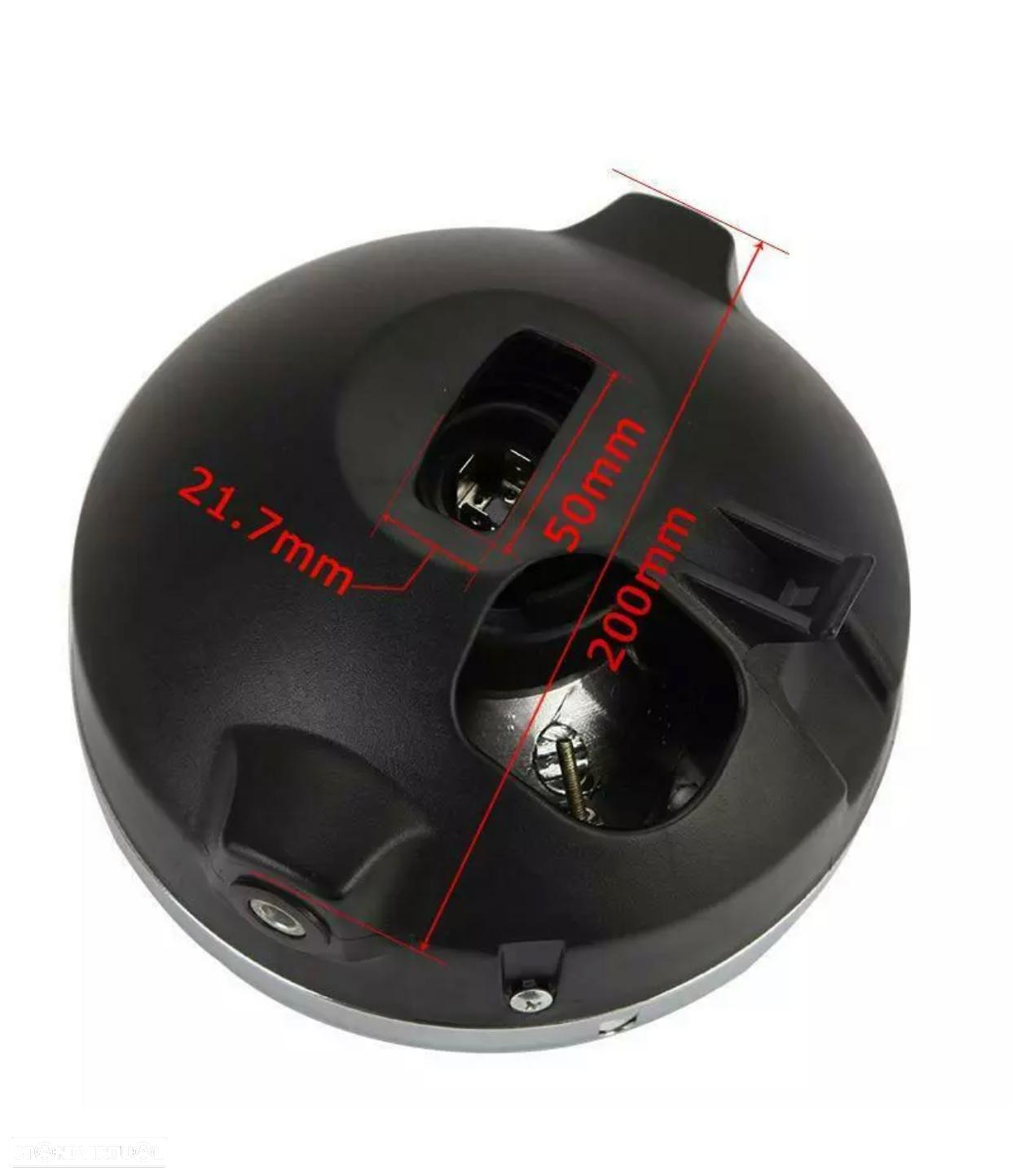 farol redondo cafe racer bobber scrambler - 2