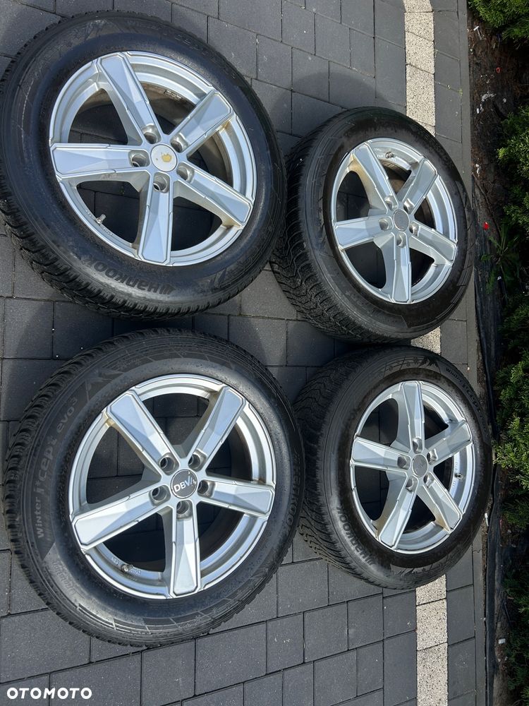 Koła zimowe Opel Mokka 5x105 56,6mm ET38 HANKOOK 215/60/17