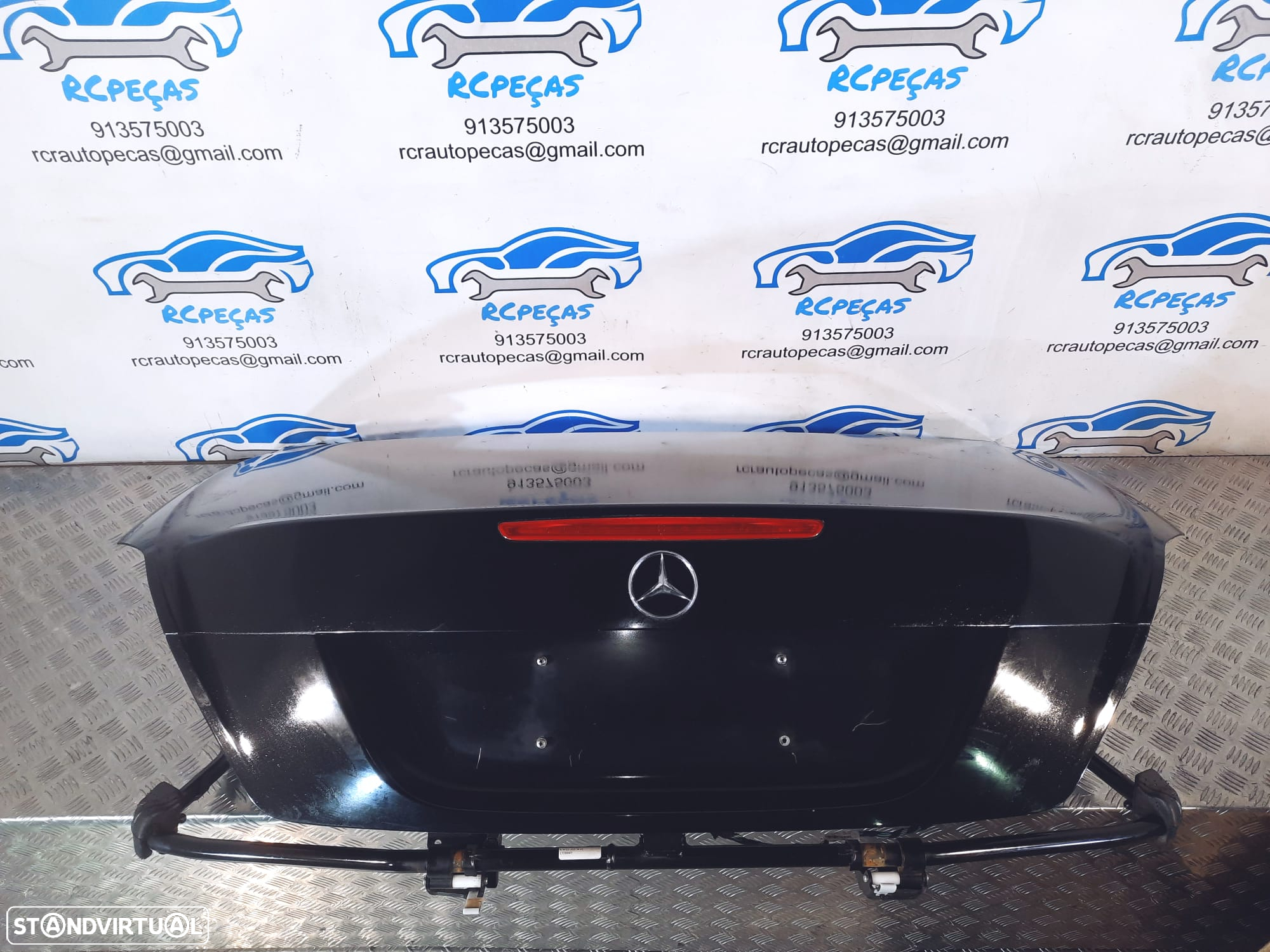 .PORTA TAMPA MALA MERCEDES BENZ CLASS SLK R171 A1708172620 1708172620 FECHO PUXADOR LUZ 3º STOP - 8