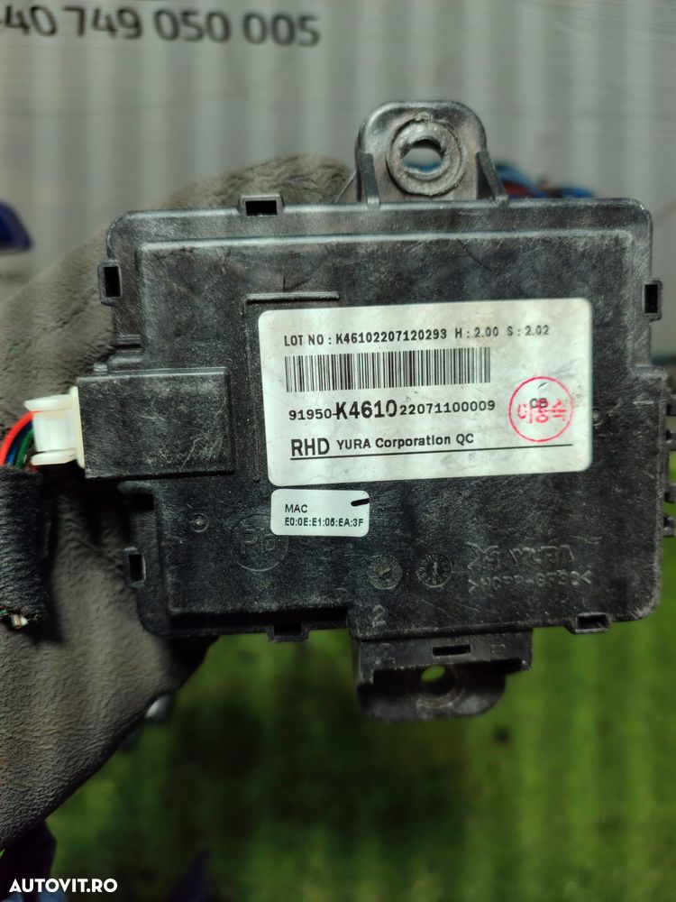 UNITATE DE CONTROL INCARCATOR + MODUL SENZORI PARCARE CHEVROLET CRUZE 1 1.6 BENZINA 2013 / 2009-2013 / HYUNDAI KONA ELECTRIC 2022 / 2021-2023 COD OEM 91950-K4610 / 20895116 / 0263004415 - 7