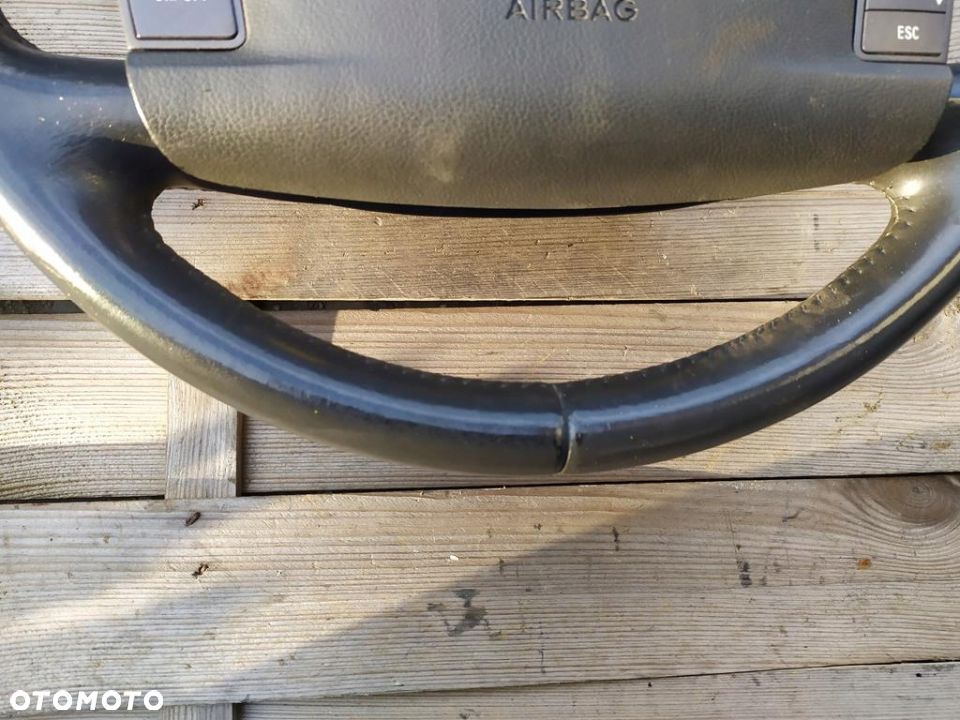 VOLKSWAGEN PHAETON KIEROWNICA CZARNA ANTHRAZIT - 3