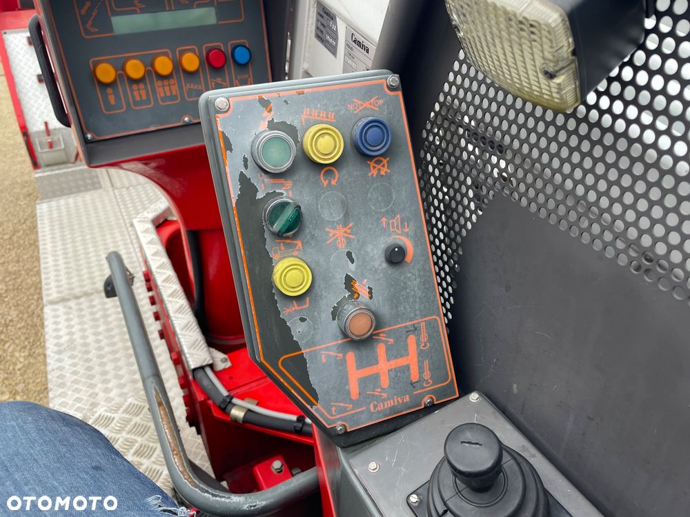 Iveco EUROCARGO 130 E 23  CAMIVA ZWYŻKA DRABINA PODNOŚNIK KOSZOWY OBROTOWY - 9