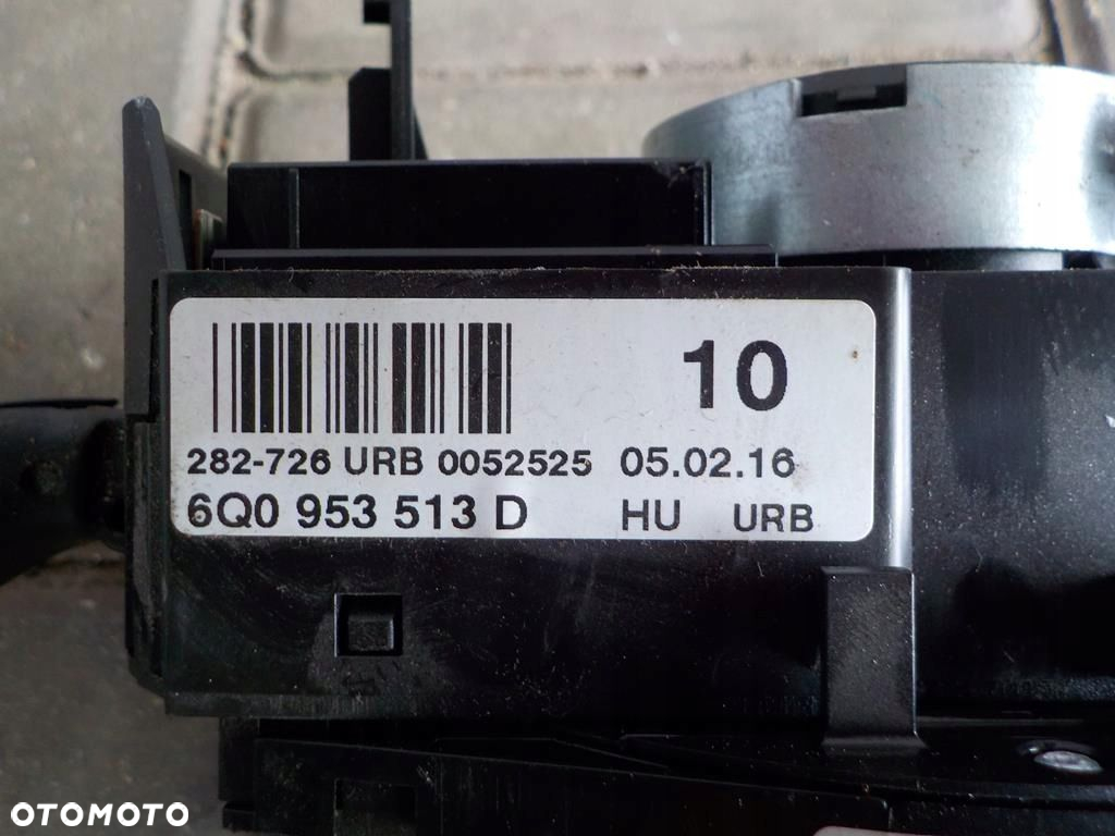 VW T5 LIFT WŁĄCZNIK KIERUNKOWSKAZÓW WYCIERACZEK ROGAL 6Q0953513D - 4