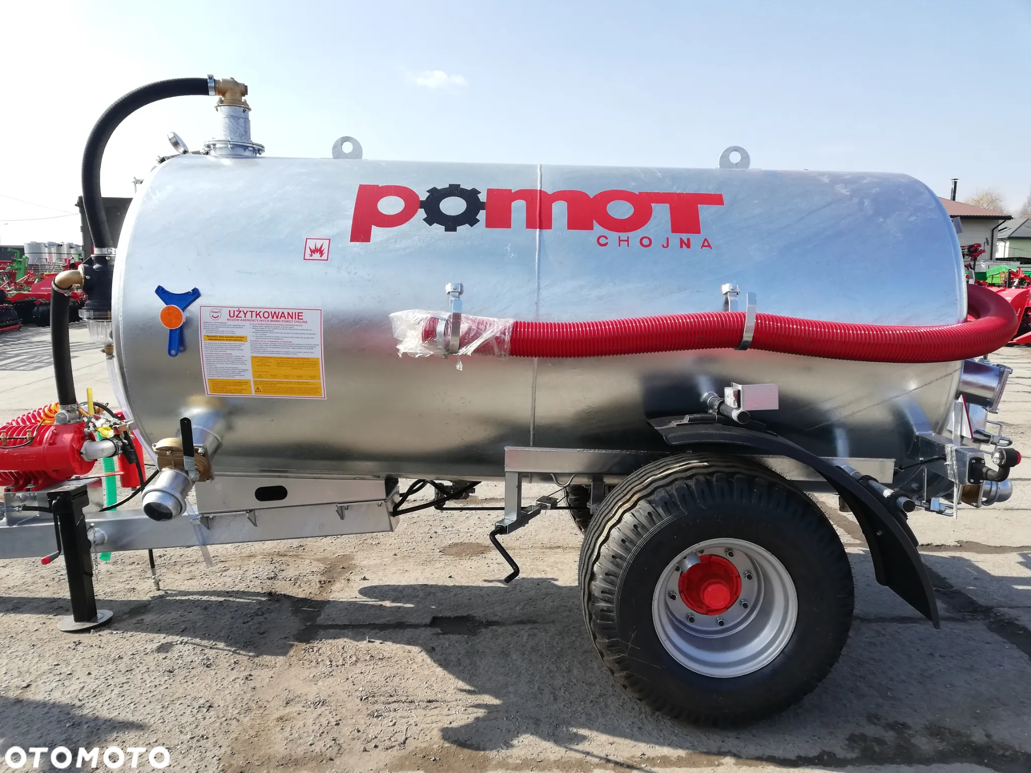 Inny Wóz Asenizacyjny POMOT T507/3 - 4000 litrów - 5