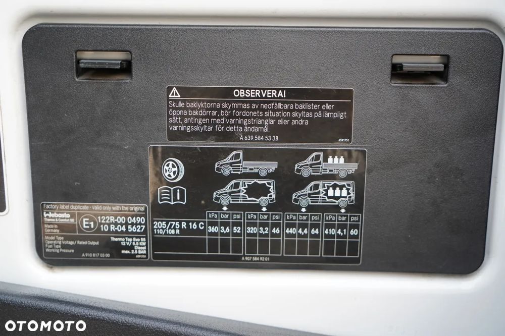 Mercedes-Benz SPRINTER 516 CDI / 2x KLIMA / SPROWADZONY / BOGATE WYPOSAŻENIE /  KLIMA  / - 38