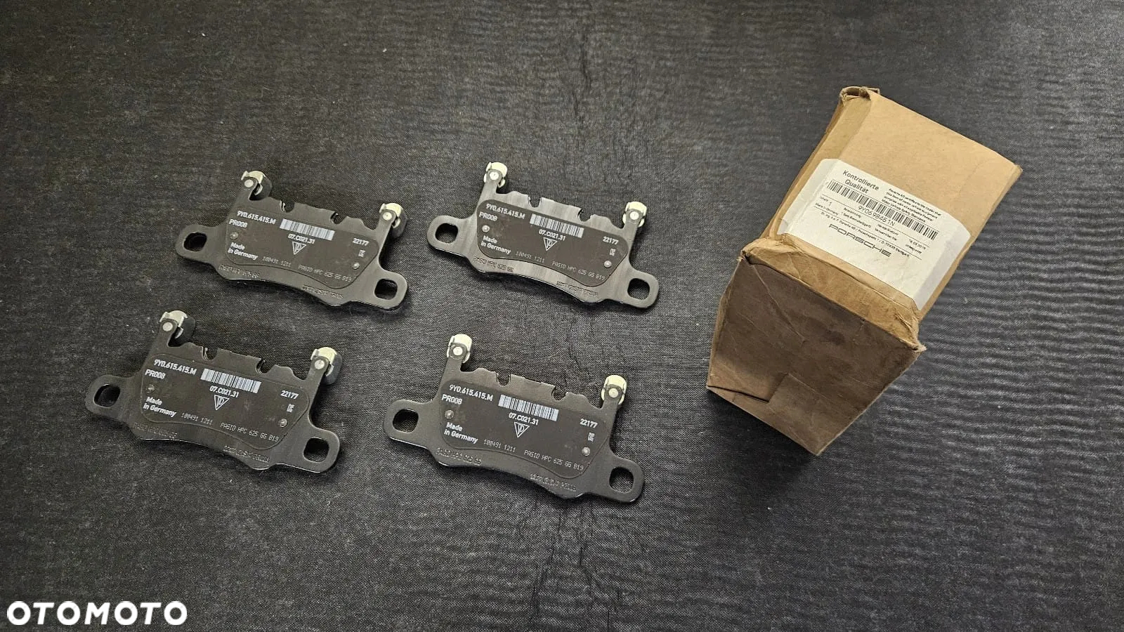 Nowe Klocki hamulcowe tył Porsche 911 992 S 4S 992698075P 992.698.075.P - 5