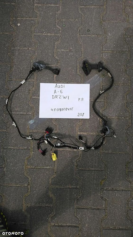 W-wa AUDI WIĄZKA DRZWI INSTALACJA ELEKTRYCZNA KOSTKI A4 B6 B7 - 10