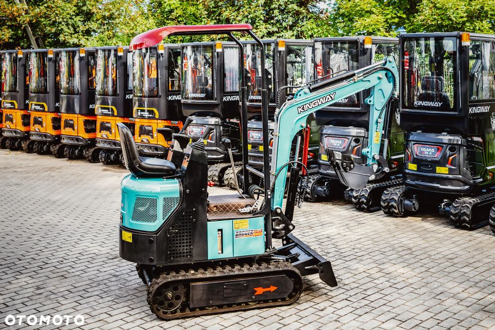 Kingway BAGGER 1000 Joistick Ramię Skrętne 1200kg 3 łyżki - 3