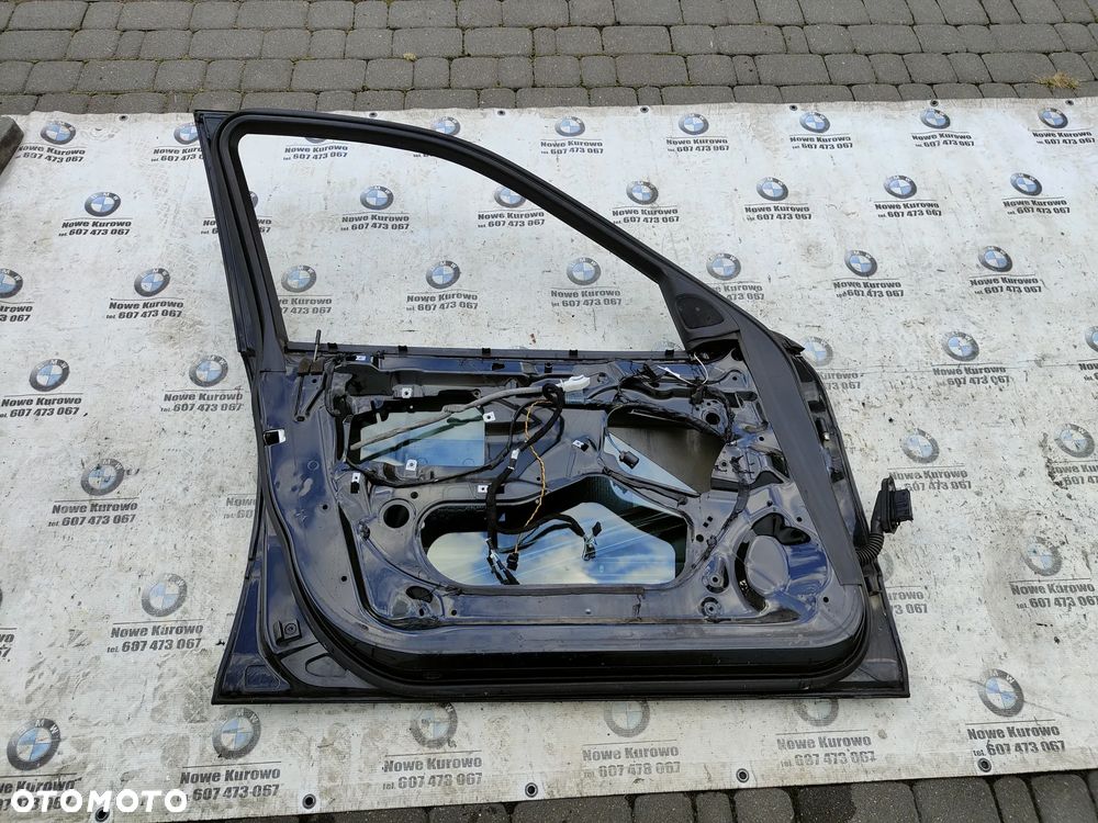 BMW E46 Sedan Kombi Drzwi przednie przód lewe Black Sapphire 475 oryginał lakier - 10