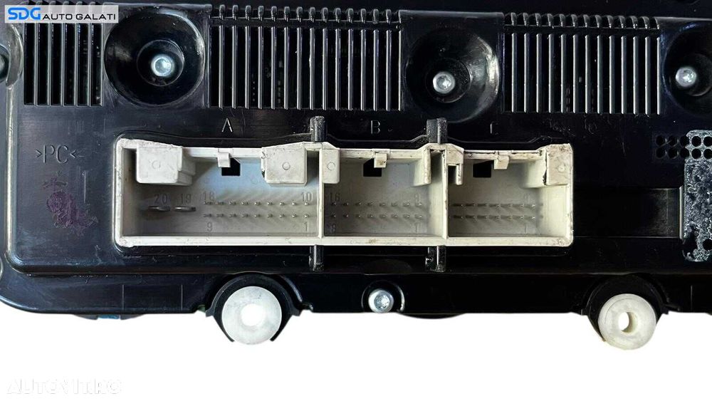 Panou Modul Unitate Comanda AC Aer Conditionat Clima Climatronic Dublu Dual Zone Volkswagen Golf 5 2004 - 2008 [LC0626] - 3