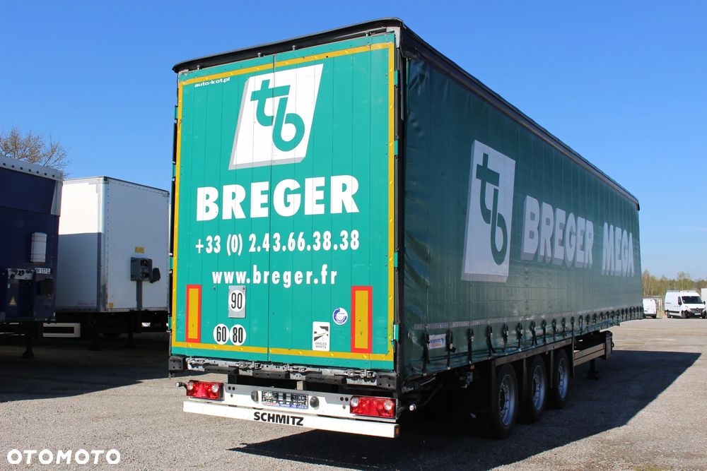 Schmitz Cargobull FIRANKA  /OSIE SCHMITZ /MEGA / DACH PODNOSZONY/ RAMA OCYNK /SERWIS FR / IDEALNY STAN / - 12