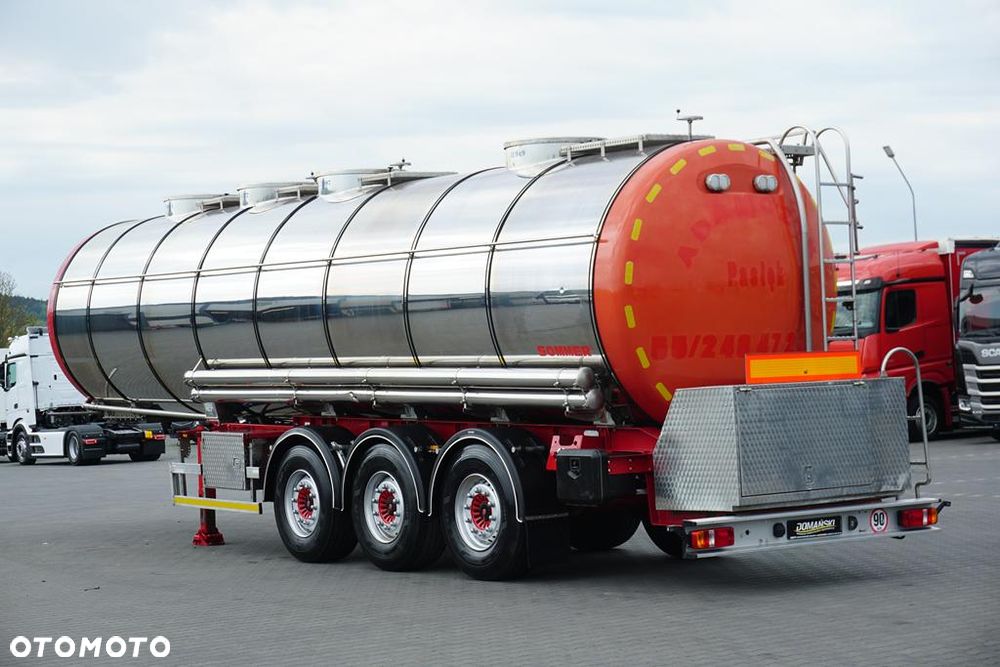 Sommer CYSTERNA SPOZYWCZA / 28 374 LITRÓW / 4 KOMOROWA /  WEBASTO / POMPA - 6