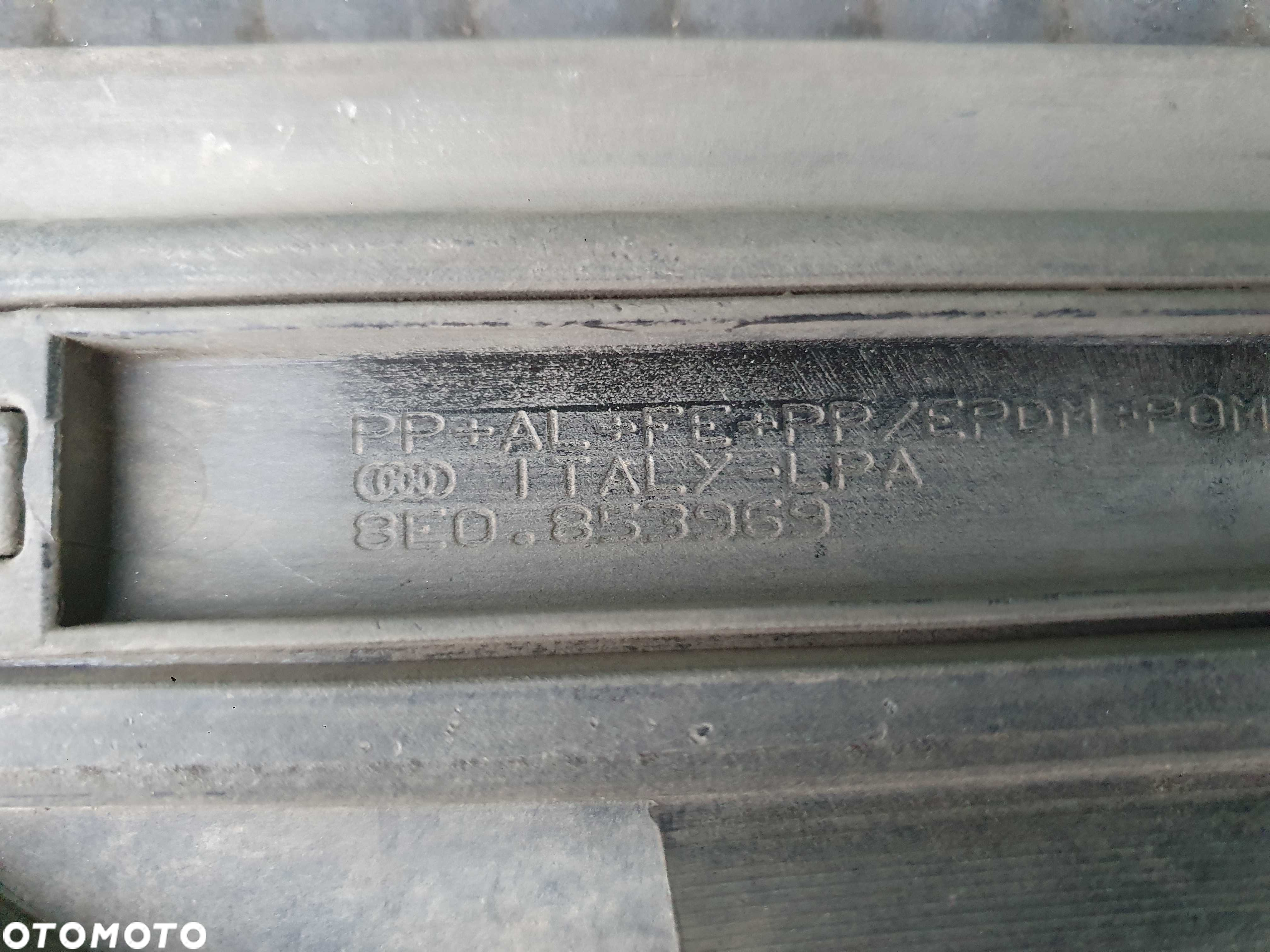 Listwa 8E0853969 8E0853970 Listwy Dolne Drzwi Tyl Tylne Lewa Prawa Szare Audi A4 B6 Sedan Kombi - 16