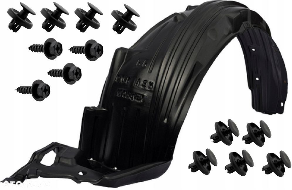 Toyota VERSO 2009-2013 nadkole przód PRAWY - 2