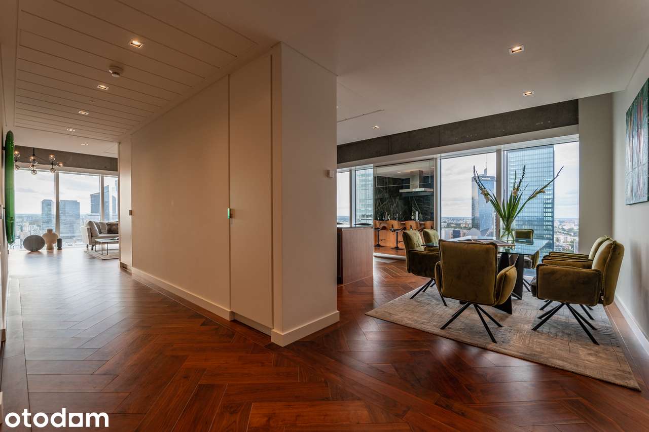 172,4 m² | Złota 44 | 26. piętro | 3 pokoje