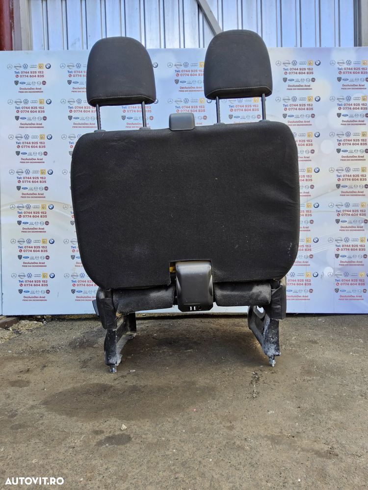 Bancheta Renault Trafic 2014-2020 Opel Vivaro Nissan nv300 Bancheta dubla fata Trafic 3 - 6