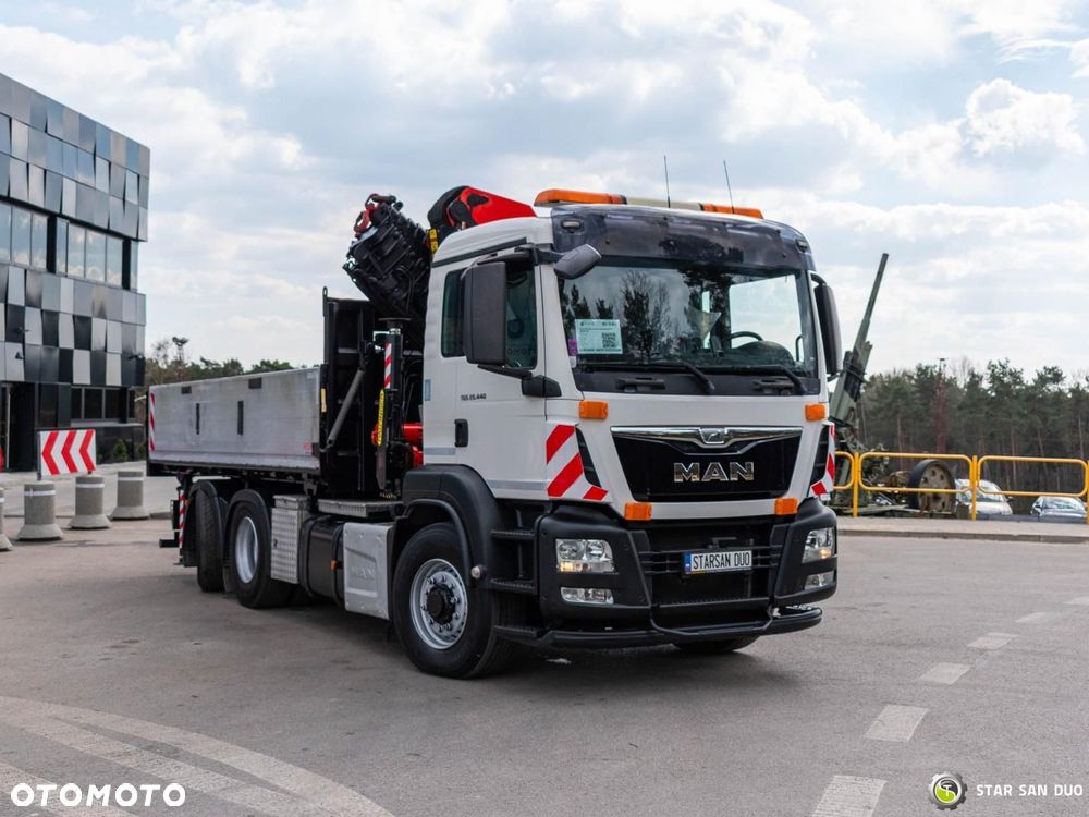 MAN TGS 28.440 6x4H PALFINGER PK 26002 EH HDS Żuraw Wywrotka Chwytak - 18