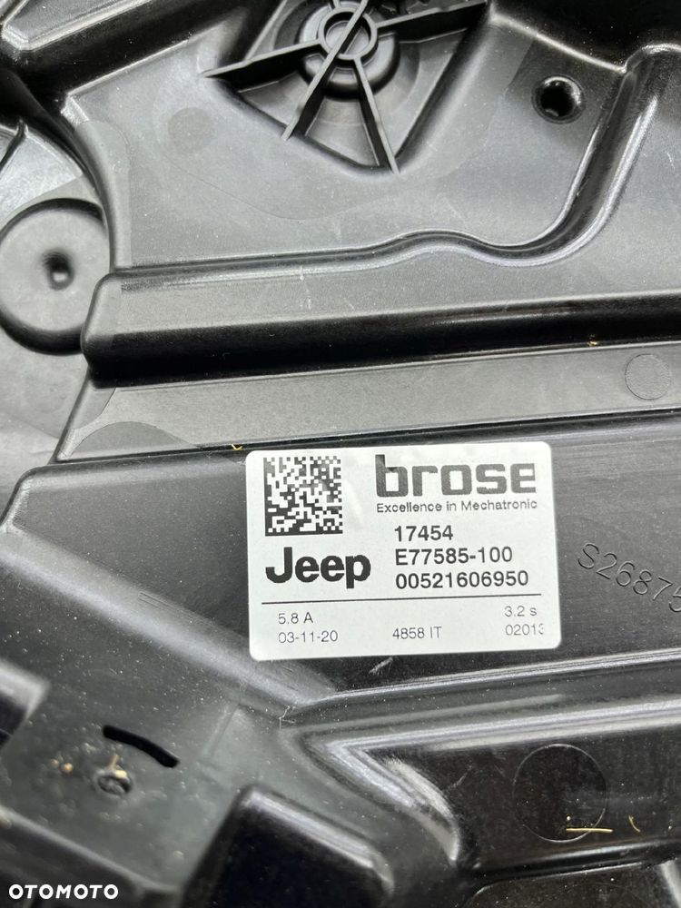 JEEP COMPASS II PODNOŚNIK SZYBY PRAWY TYŁ 69013688 - 3