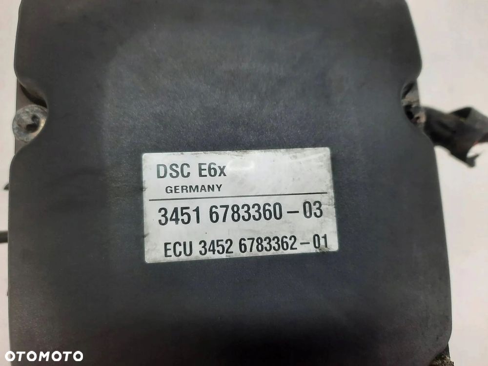BMW 5 E60 E61 POMPA HAMULCOWA ABS 6783360 - 7