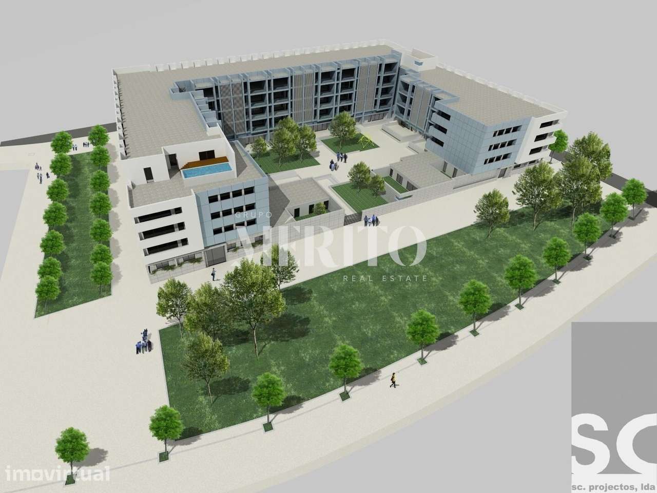 Fantásticos apartamentos em construção T3 localizados numa das melhore - Grande imagem: 2/2