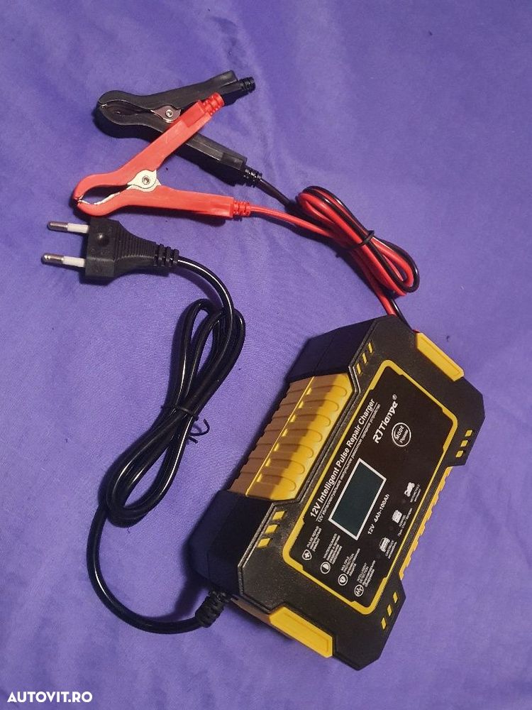 Redresor inteligent încarcare acumulator Auto 6 sau 12 volți - 2