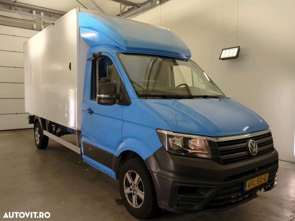 Volkswagen VW Crafter Cub TVA DEDUCTIBIL 35 an 2020 2.0tdi 157.000km Istoric Service Complet la reprezentanta vw Stare foarte buna NU Mercedes Sprinter Duba Iveco Ford transit izoterma - 1