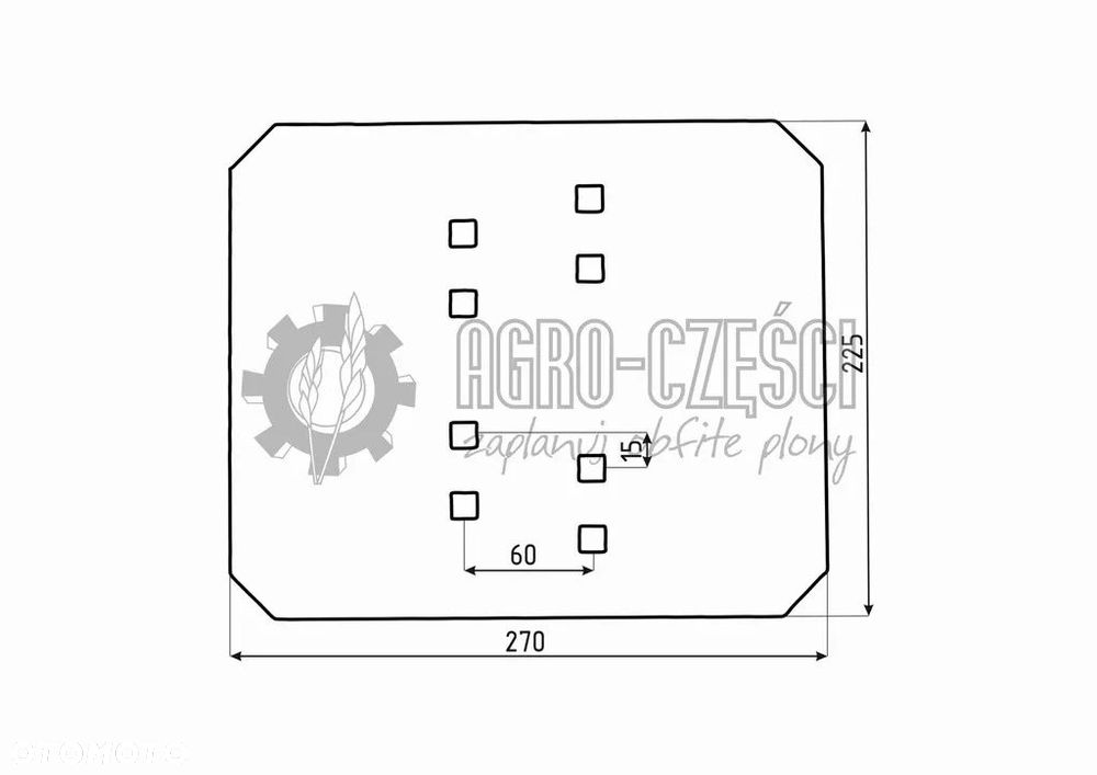 RABEWERK OSŁONA PŁOZY XP6 27081400 iQ PARTS - 2