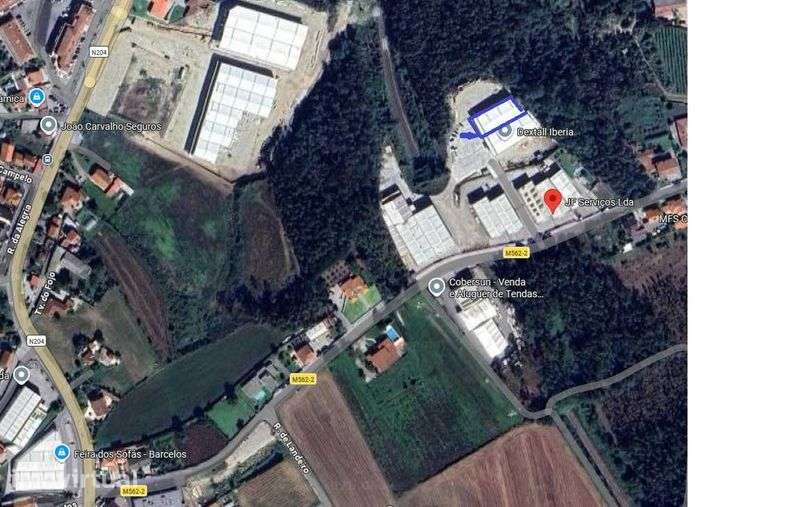 ARRENDA-SE ARMAZÉM INDUSTRIAL - freguesia da Carreira - Barcelos - Grande imagem: 2/3