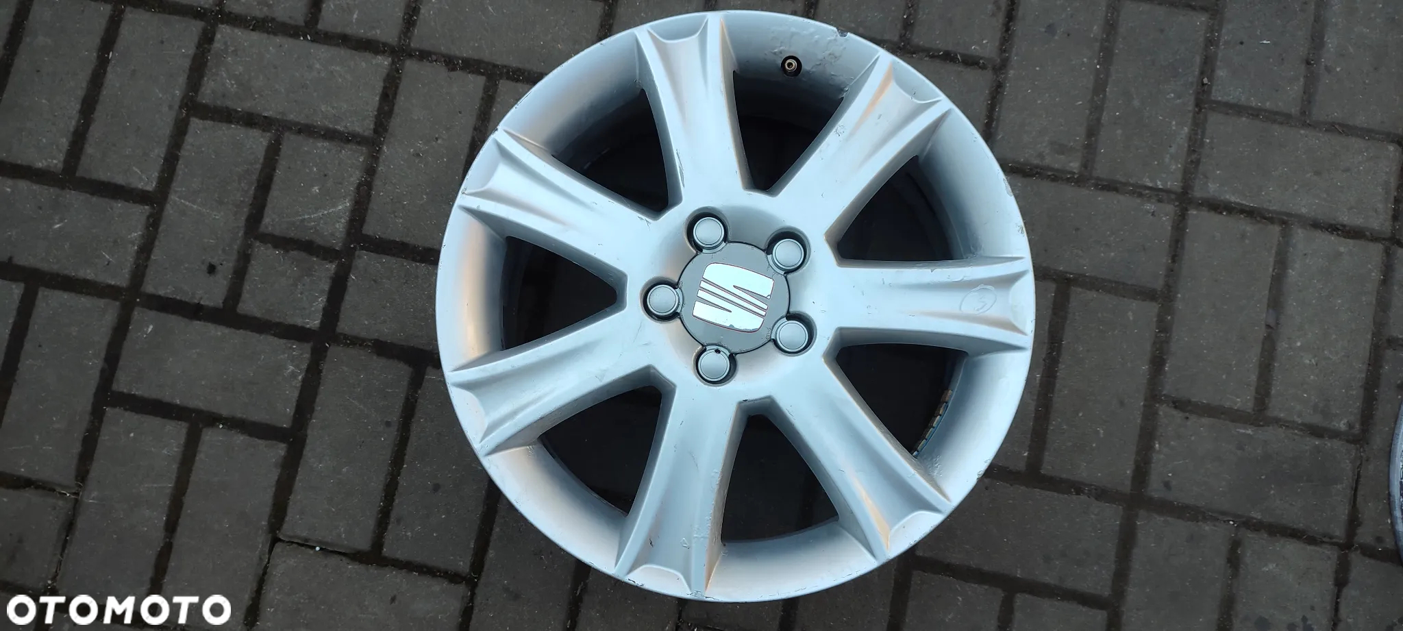 1P0601025J FELGI ALUMINIOWE 5x112 7Jx17 CALI ET 54 SEAT ALTEA TOLEDO ALHAMBRA VW AUDI SKODA 4 SZTUKI KOMPLET - 3