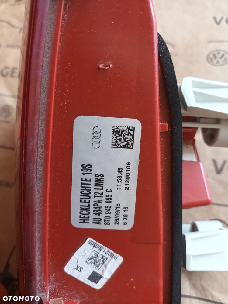 Audi A5 8T lift komplet lamp tył led 8T0945093C, 8T8945096F - 15