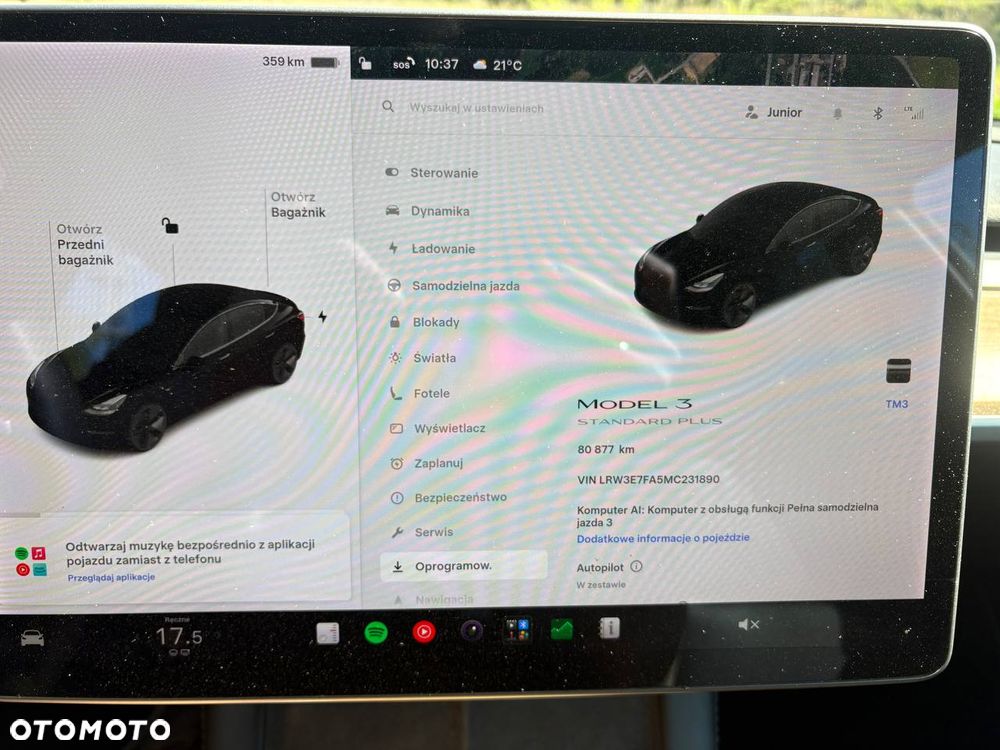 Tesla Model 3 Standard Reichweite Plus Hinterradantrieb - 12
