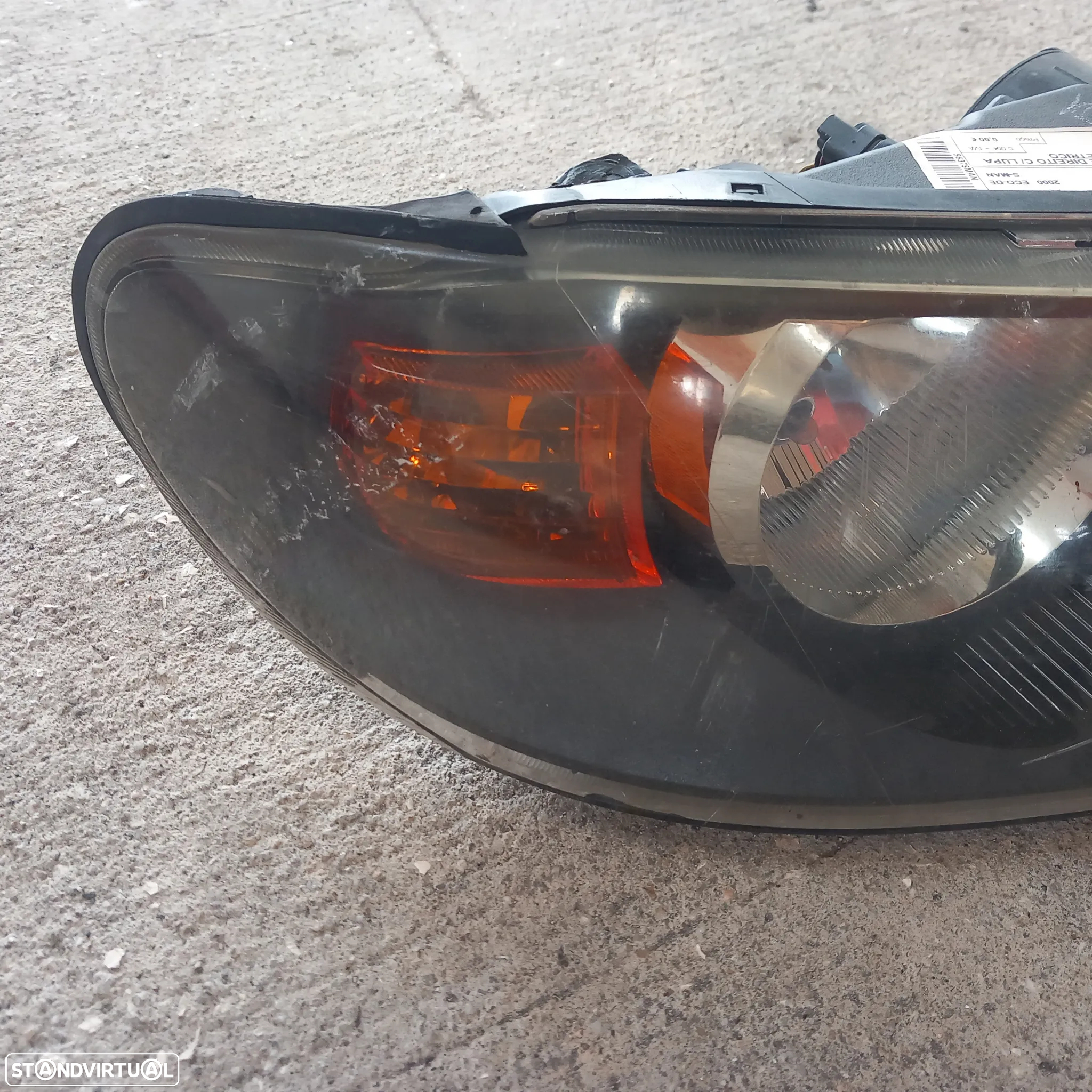 Farol passageiro nissan almera n16 - 3