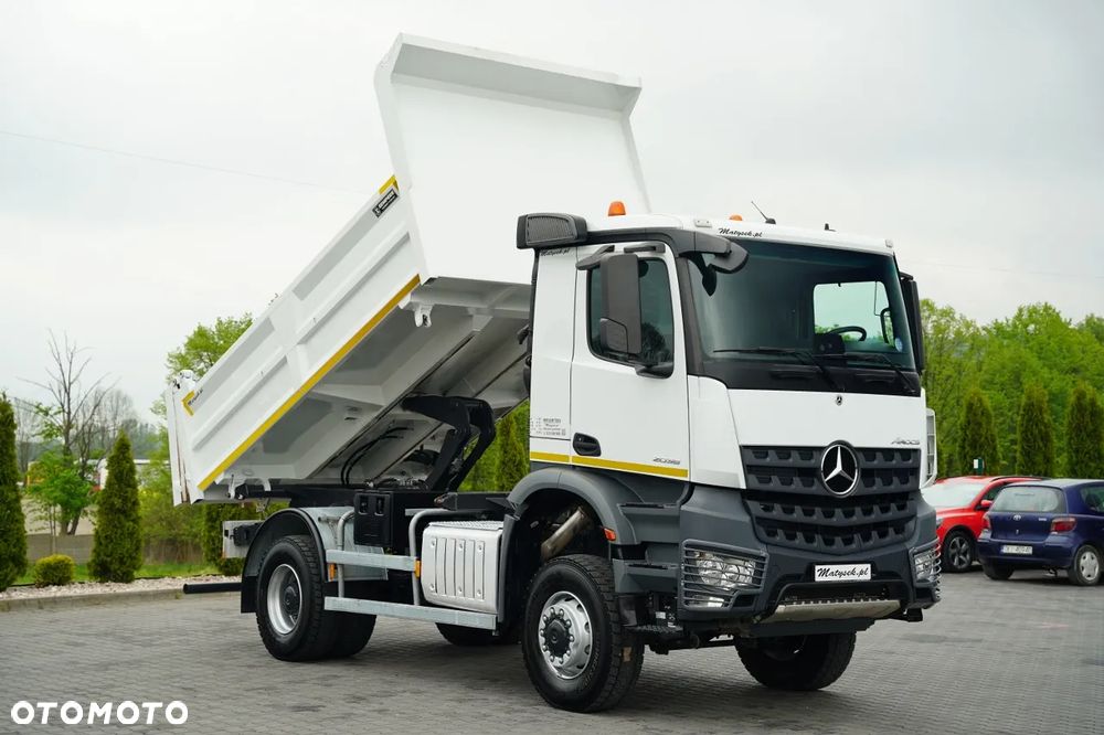 Mercedes-Benz AROCS 2038 / 4x4 / WYWROTKA 2 STRONNA / HYDROBURTA / AUTOMAT / - 9