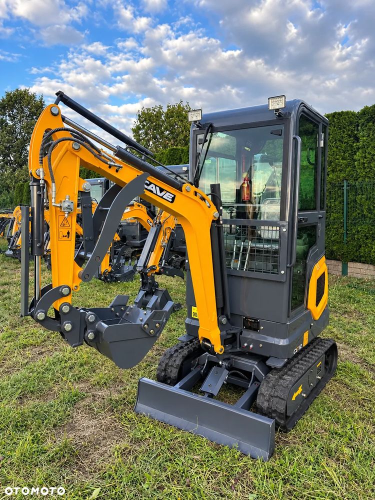 Kubota / KOOP 2026r Nowa minikoparka CAVE CE12 LEASING/RATY -Szybka Decyzja! 1200kg z Kabiną, Ogrzewanie, Skrętne ramie, ZESTAW - 10