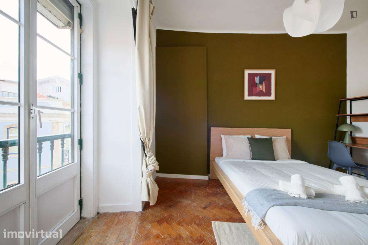 Quarto - localizado em São Bento Lisbon - Grande imagem: 2/29