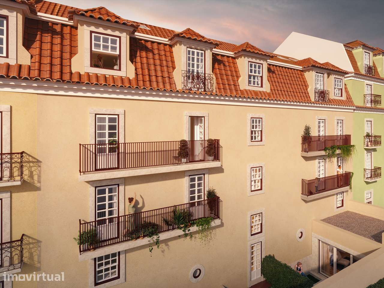 Generoso Apartamento T1 com vista para o Castelo de São Jorge - Grande imagem: 3/4