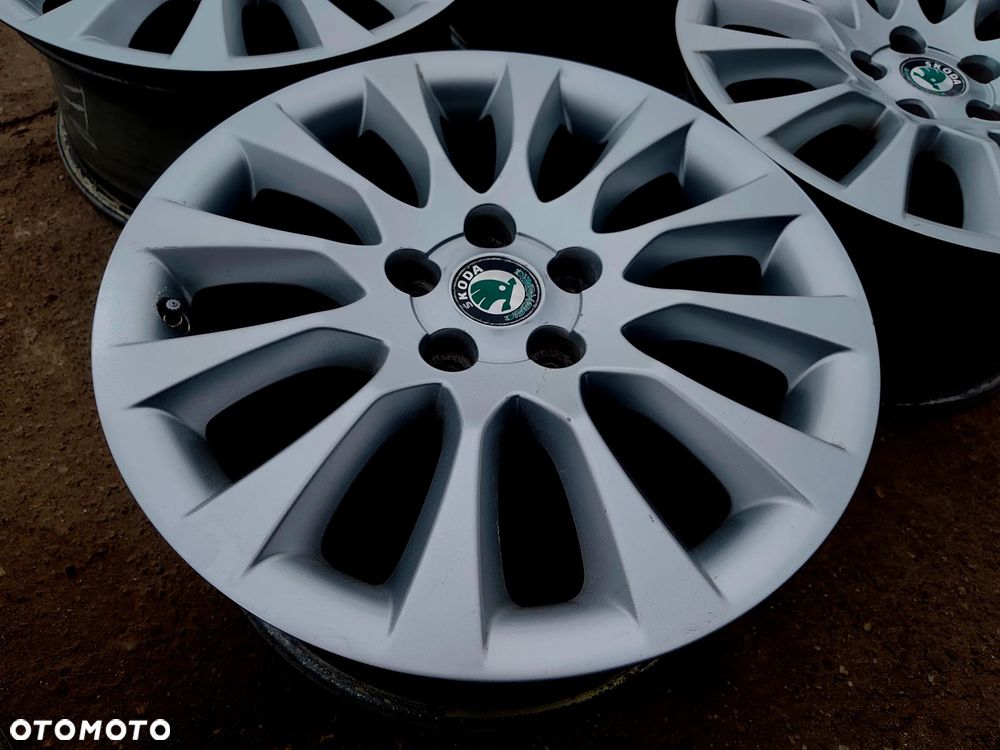 5x112 Felgi Aluminiowe Alufelgi Oryginalne 17 Koła 3T0 SKODA OCTAVIA II III IV 2 3 4 SUPERB YETI KODIAQ KAROQ Legnica ALU-RAD VW SEAT AUDI - 9