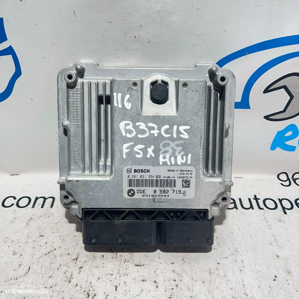 .Centralina Original Motor Bosch Mini BMW 1.5 D B37C15A 95cv 12v 0 281 031 354 / 8 582 719 - 3