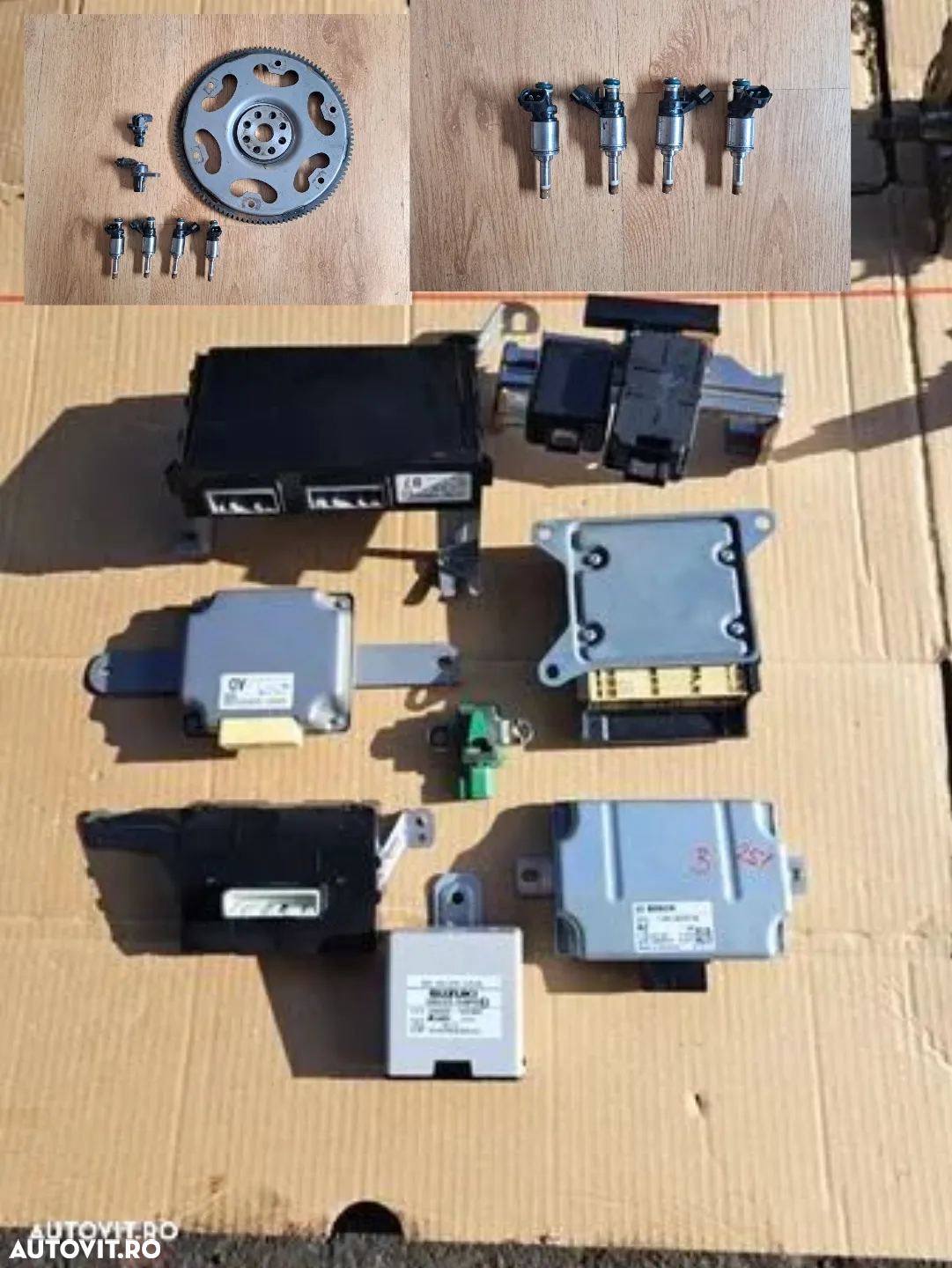 Suzuki sx4 s-cross 2019 JY Vitara LY Ceasuri bord buton proiectoare incalzire scaune control tractiune start stop panou comanda clima schimbator viteze incuietoare cu maner modul faruri auto calculator confort clima ECU cutie transfer - 8
