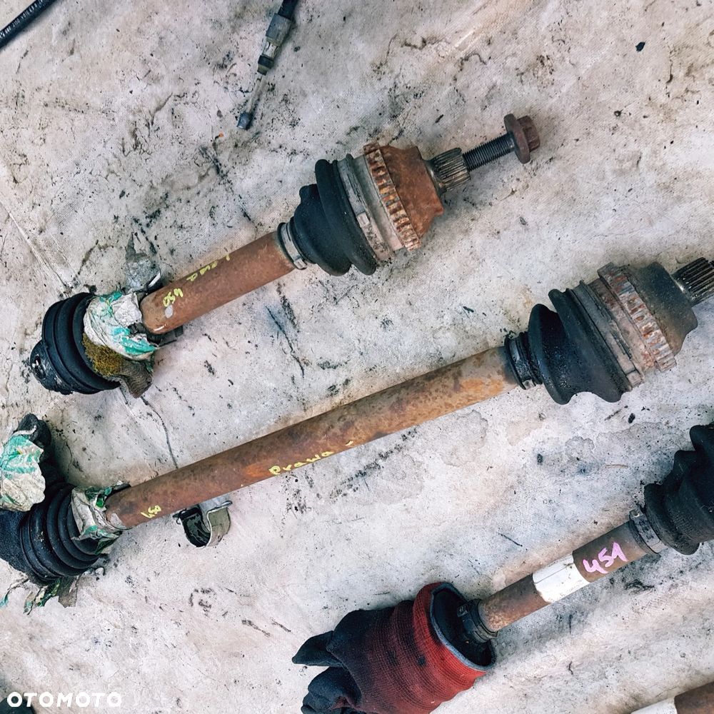 półoś półośka krzyżak drążek stabilizacyjny piasta bęben smart 450 451 jak nowe - 27