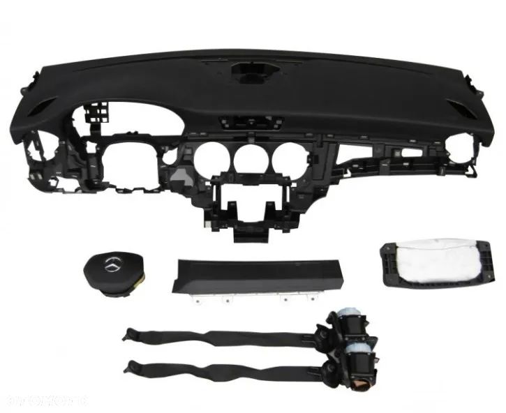 Mercedes B klasa w246  Deska Konsola Kokpit Airbag Pasy Zestaw - 1