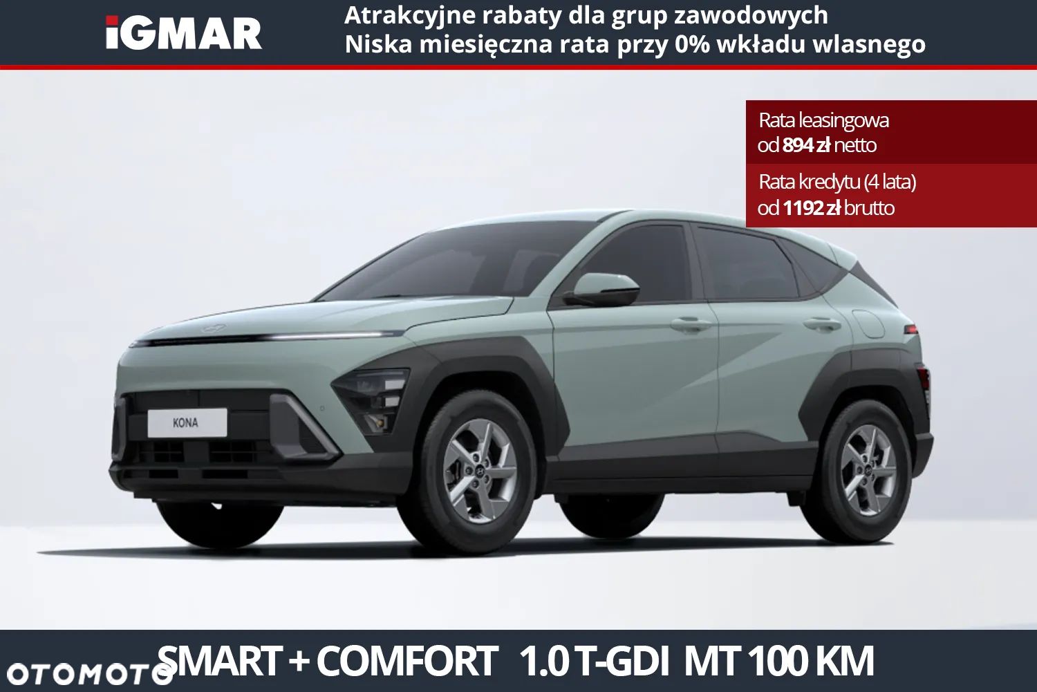 Hyundai Kona 1.0 T-GDI Smart - 1