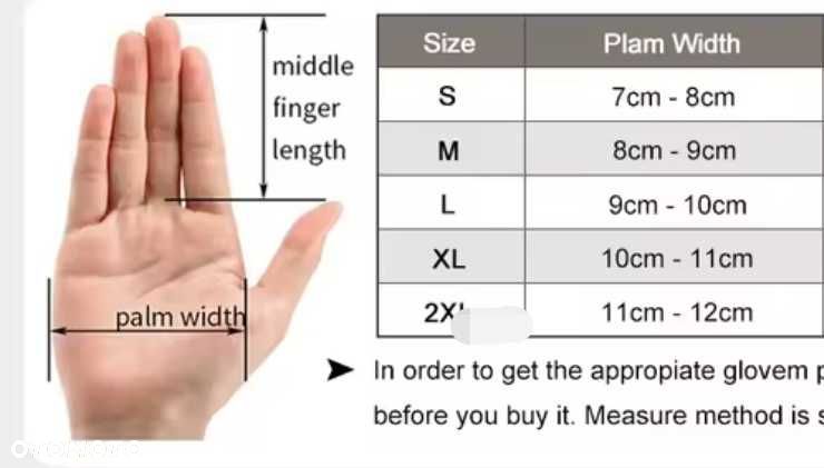 Rękawice damskie skórzane motocyklowe - 6