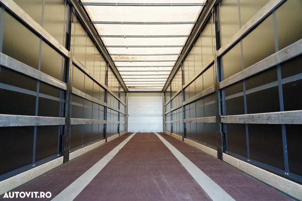 Schmitz Cargobull / CORTINĂ / STANDARD / COȘ PENTRU PALEȚI / AXE SAF / - 17