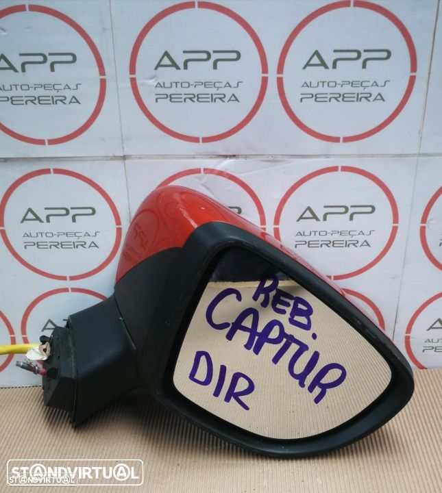 Espelho direito eléctrico com rebatimento Renault Captur original. - 1