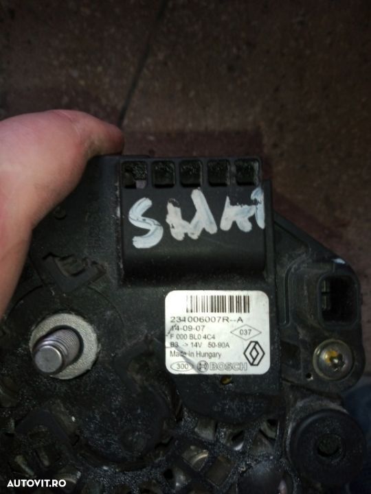 Alternator Smart Fortwo,forfour, renault clio,twingo, dacia sandero 0.9,1.0 b F000BL04C4 234006007RA - 1