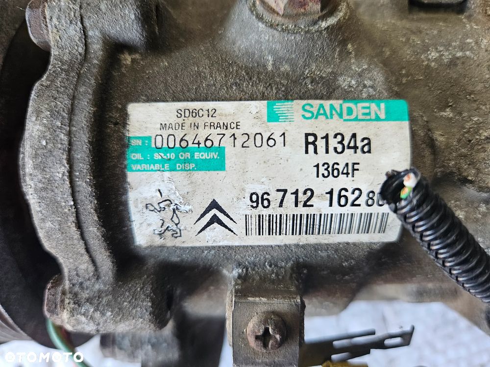 Peugeot Partner 308  Citroen C4 C5 X7 Berlingo  1.6 E-HDI kompresor sprezarka klimatyzacji 6971216280 9678656080 - 7